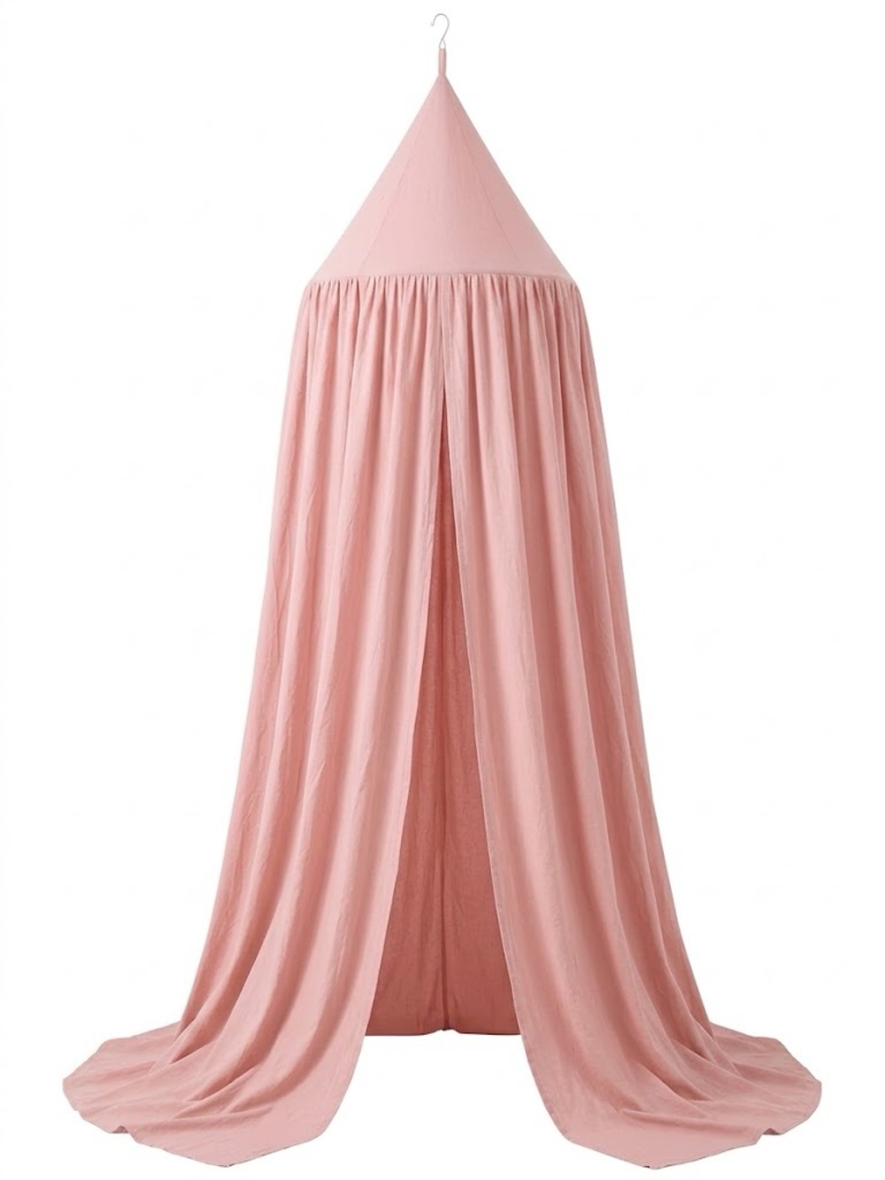 Pink Kids Canopy Bed Tent - Stylish Nursery or little girls room Canopy cotton